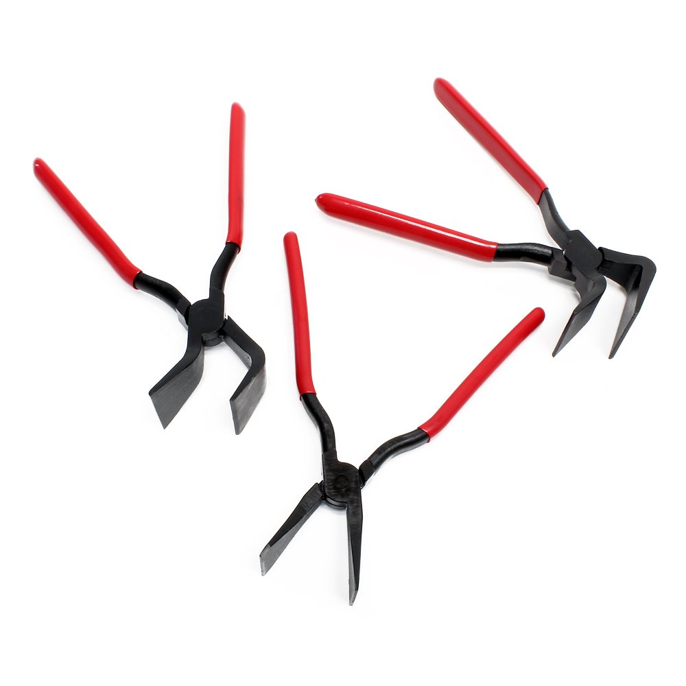 Wiltec set 3 pinze aggraffatura 55 mm 0° 45° 90°