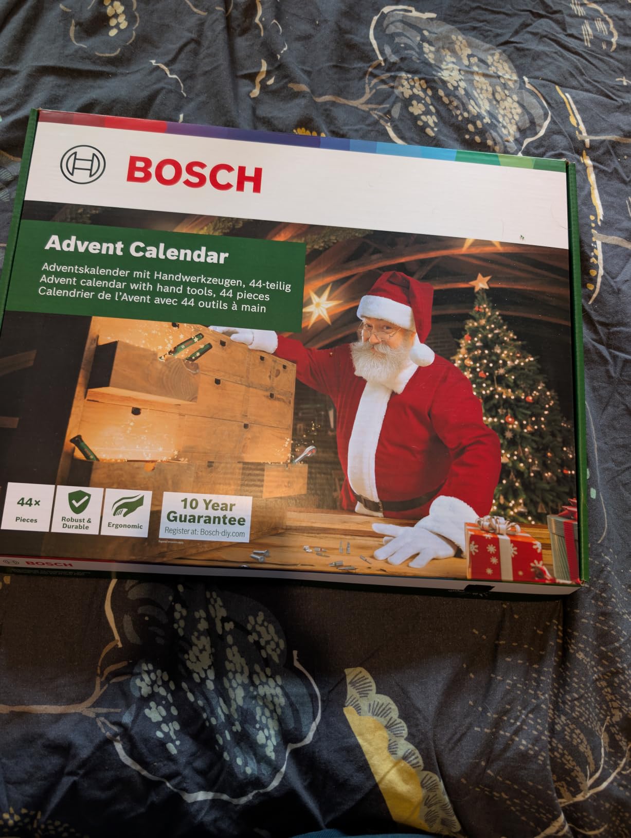 Bosch calendario avvento 2026 set attrezzi 44 pezzi