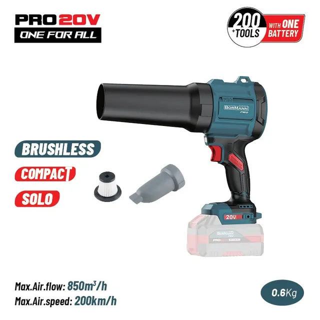 Bormann Pro BBP5442 soffiatore 20V brushless solo corpo