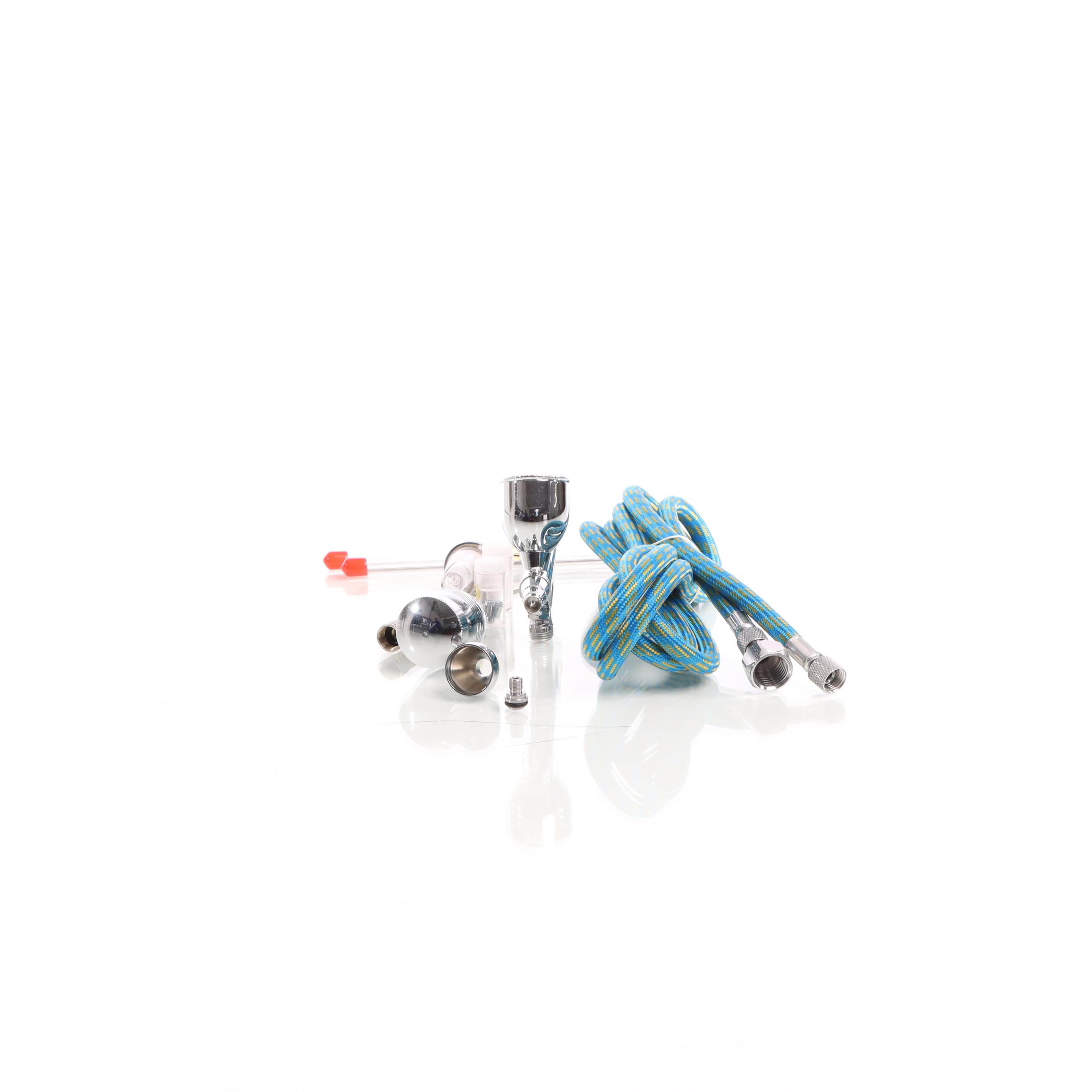 Wiltec 186K aerografo doppia azione set ugelli 0,2-0,5 mm
