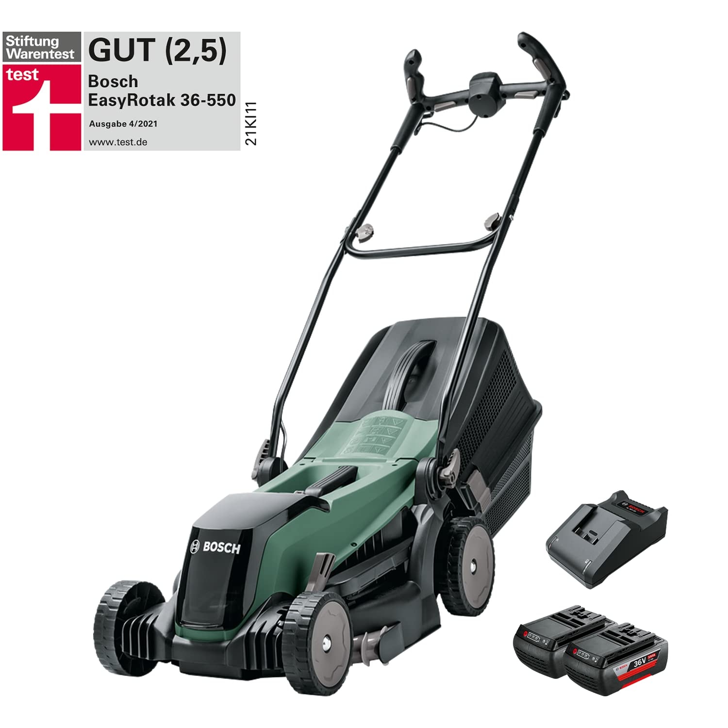 Bosch EasyRotak 36-550 tagliaerba batteria 37 cm 550 m²