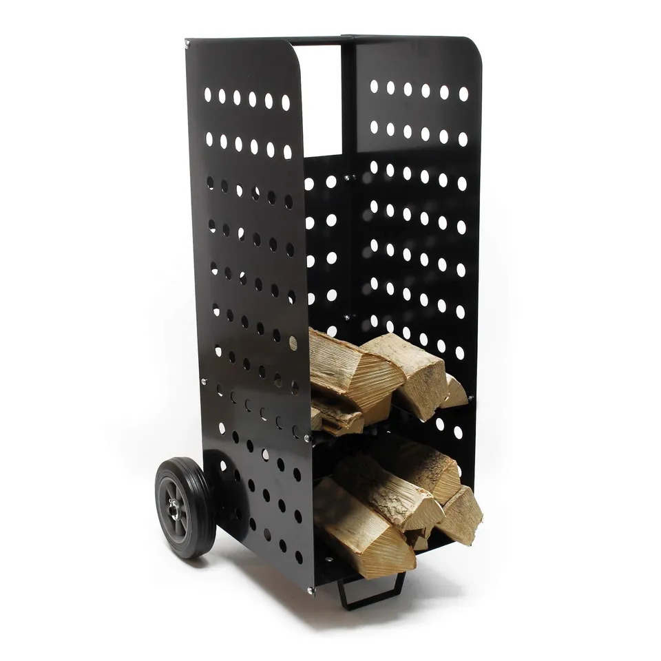 Wiltec Portalegna XL 53x36x106 cm carrello 100 kg