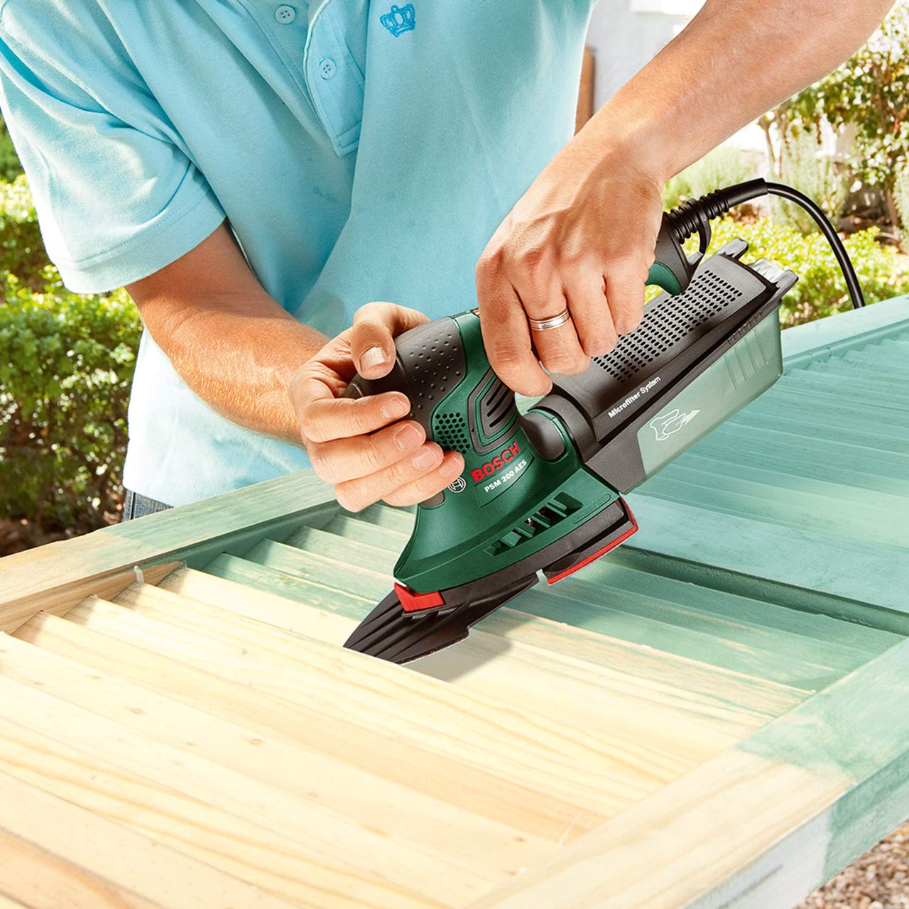 Bosch PSM 200 AES Levigatrice Palmare Multiuso 200W