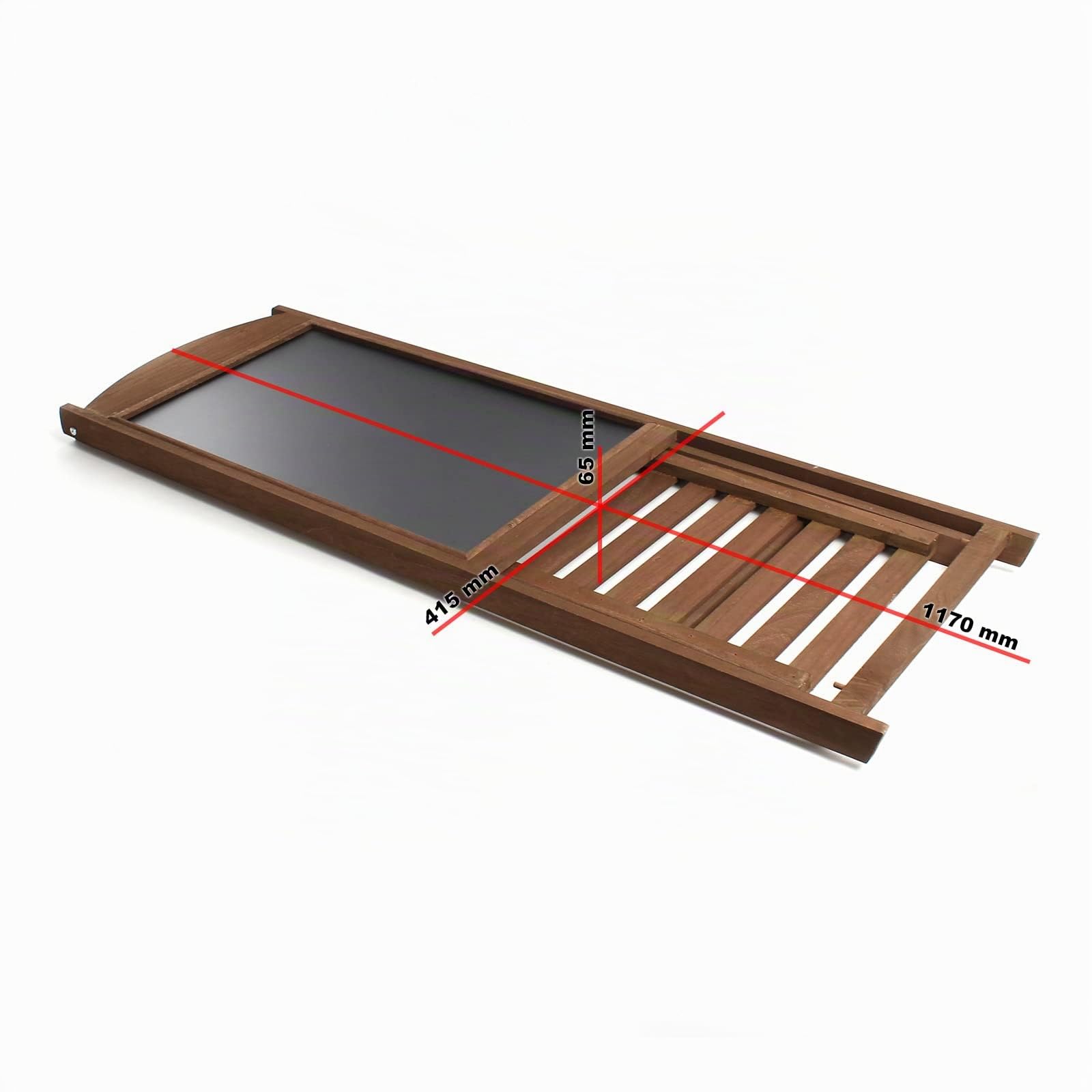 Wiltec Toboli lavagna a cavalletto 42x112 cm legno