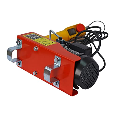 Wiltec Argano Elettrico 480W 100/200 kg Fune 12 m