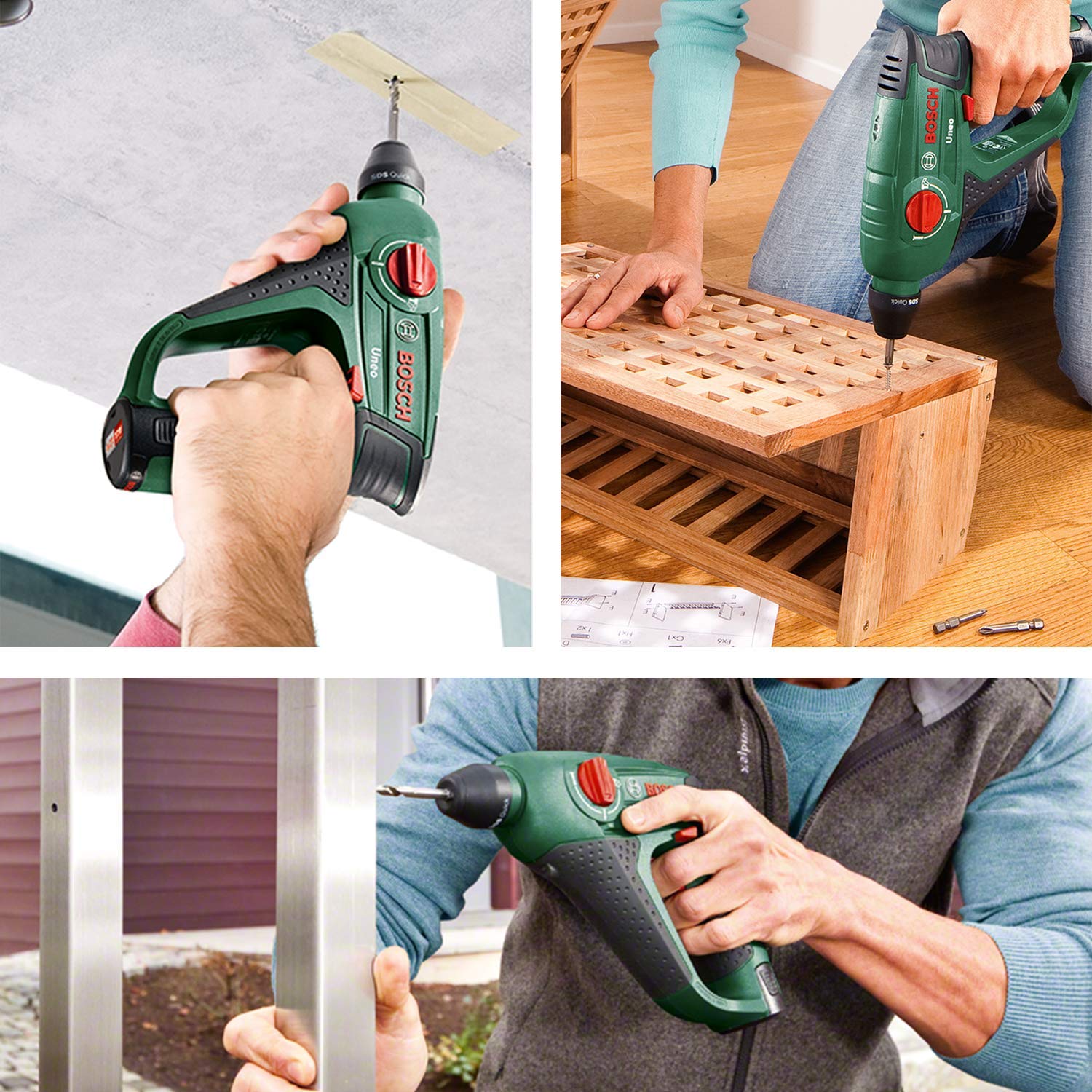 Bosch Uneo tassellatore 12V SDS-Quick 1 batteria