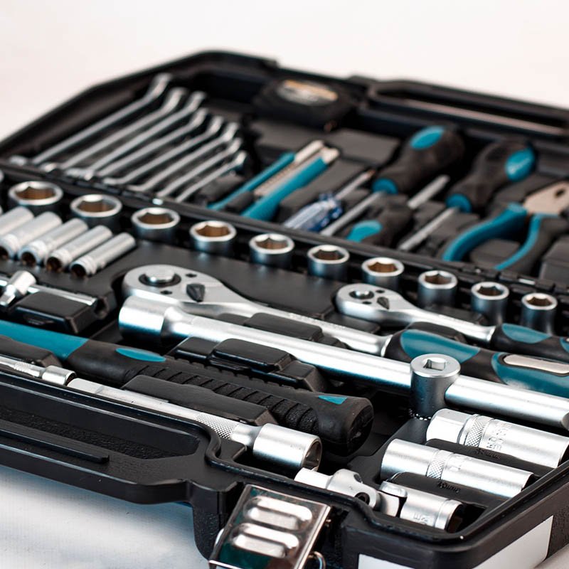 Bormann 81 pezzi Cr-V set utensili valigetta combinato