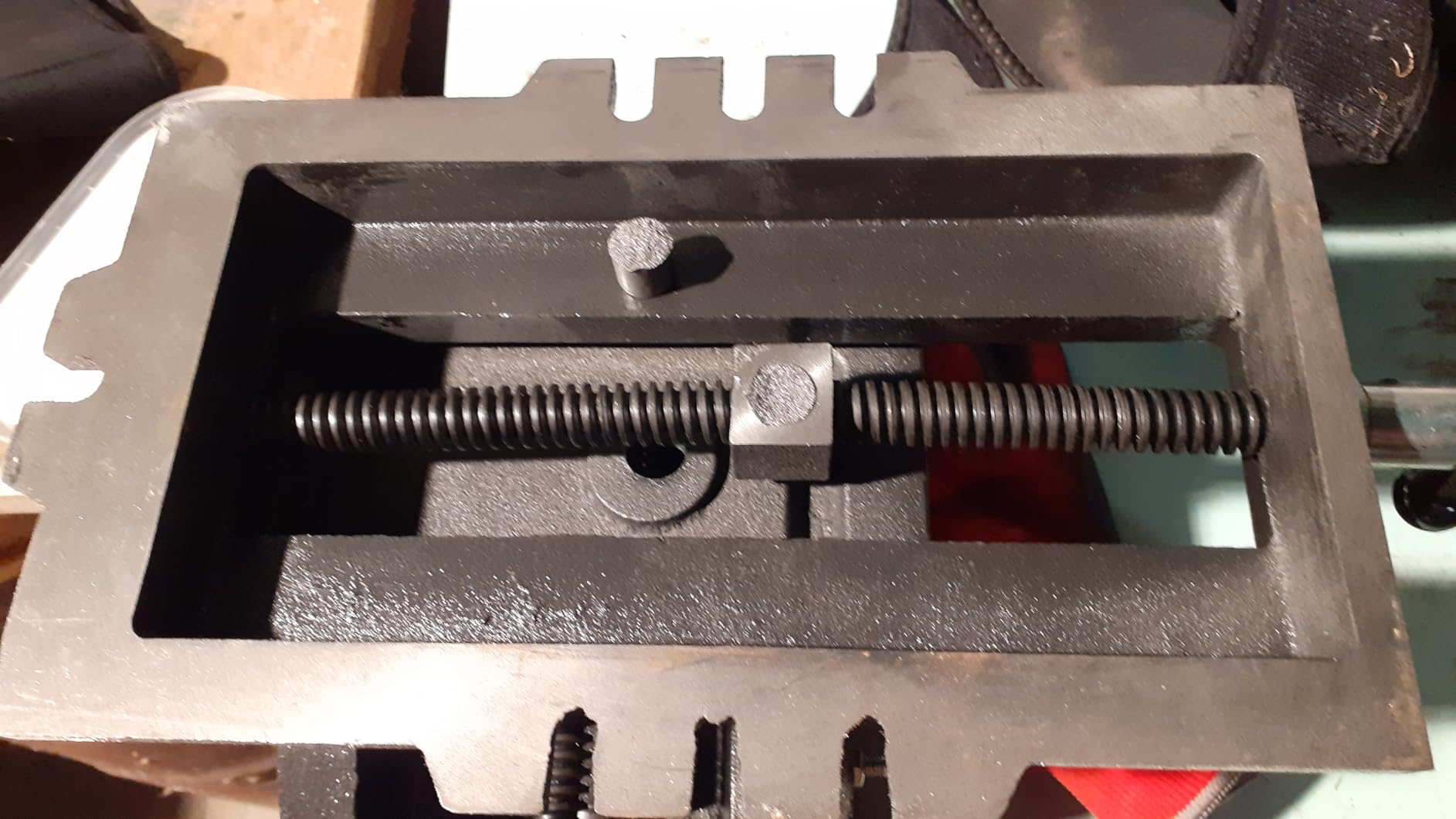 Wiltec Morsa Croce Trapano 150mm 2 Assi XY