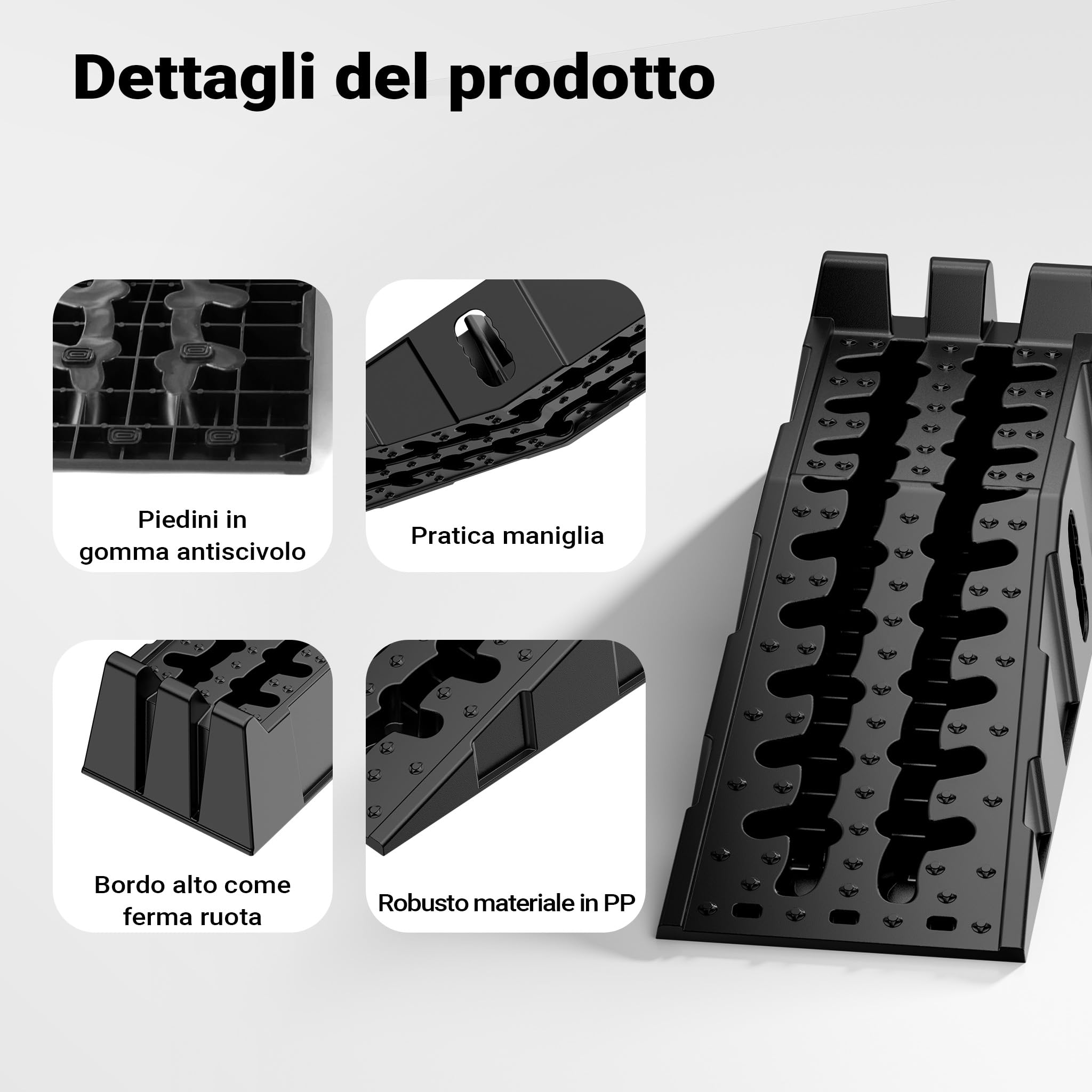 XPOtool Rampe Auto 5t 170mm Set 2 Pezzi 265mm
