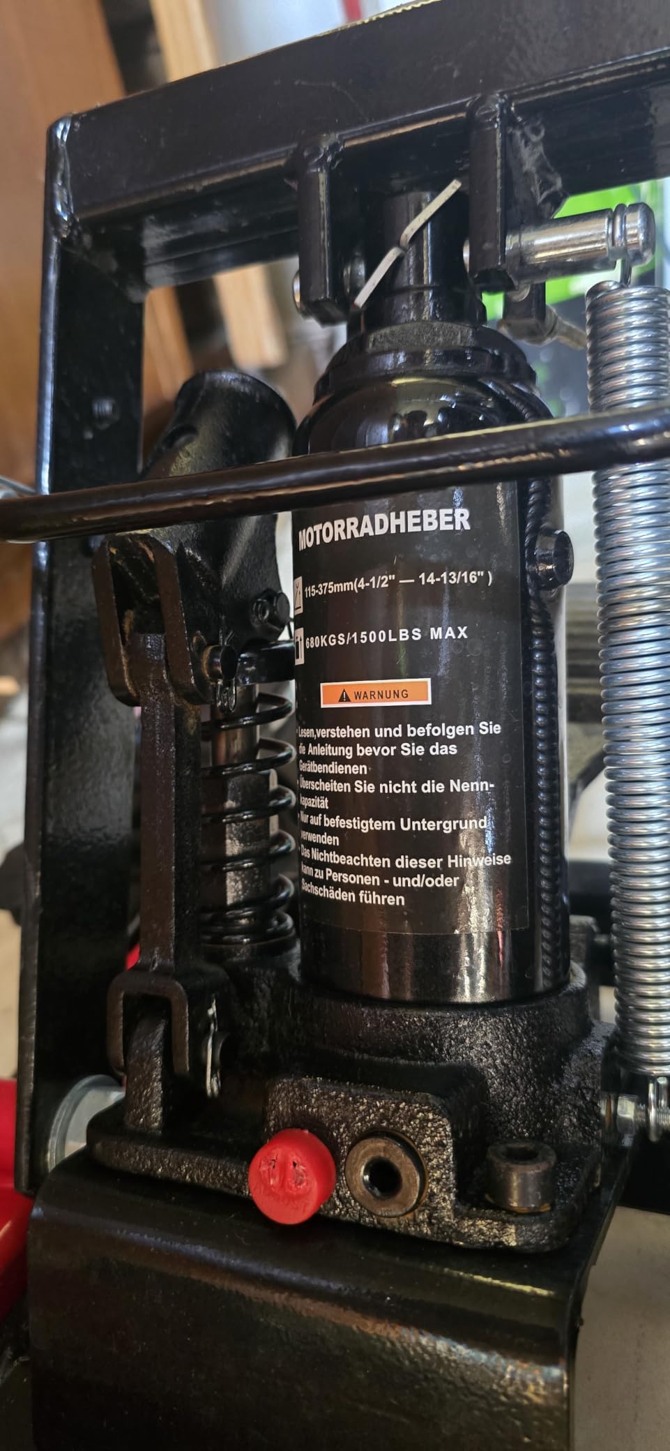 Wiltec 50799 cilindro idraulico ricambio sollevatore moto