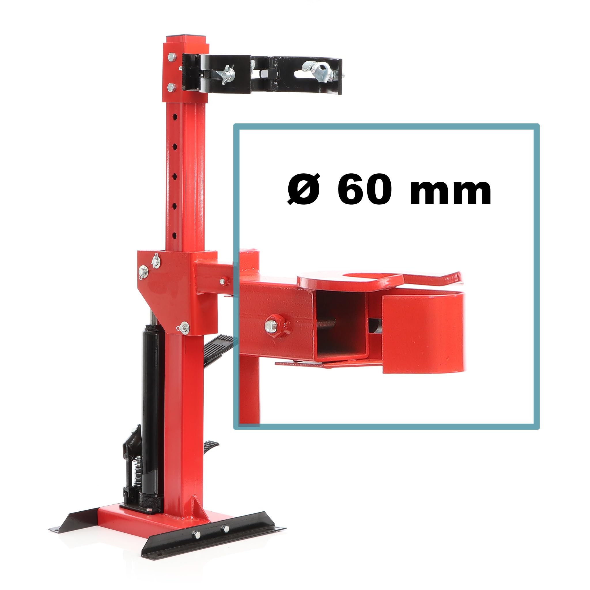 XPOtool Compressore Idraulico Molle 1000 kg con Supporto