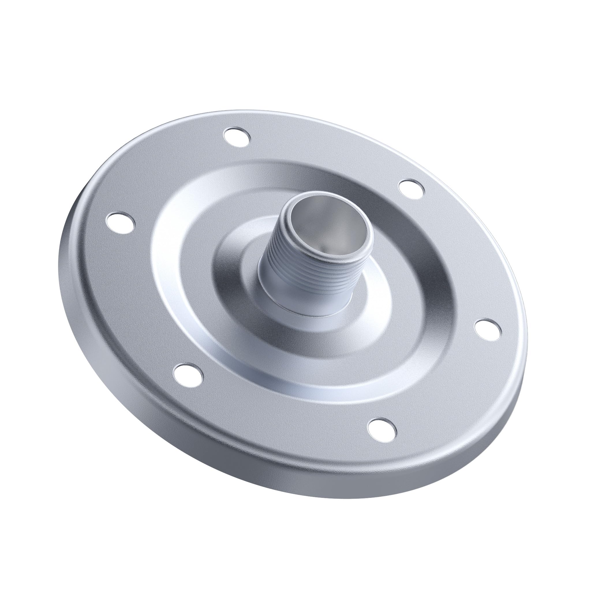 Wiltec Flangia DN25 ricambio serbatoio 24-100 l acciaio inox