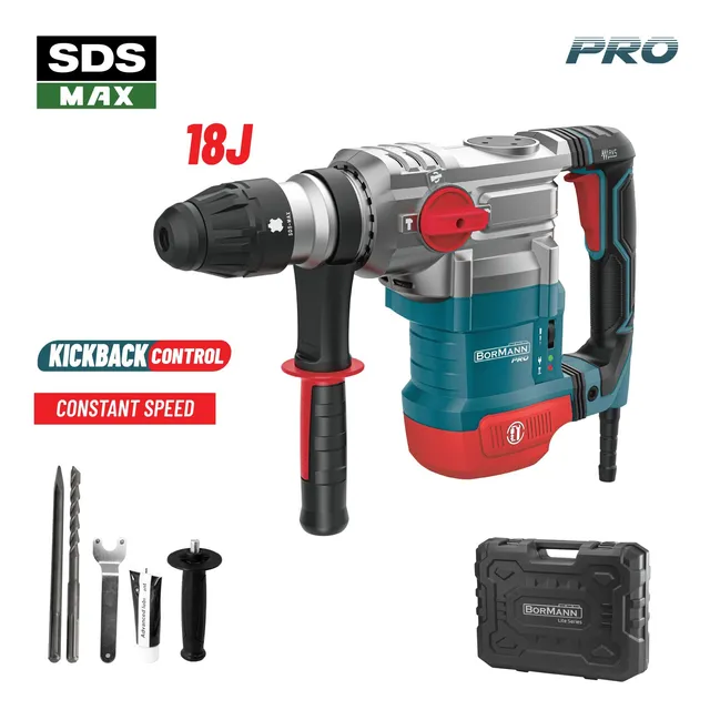 Bormann Pro Martello Perforatore SDS-Max 1600W 10J