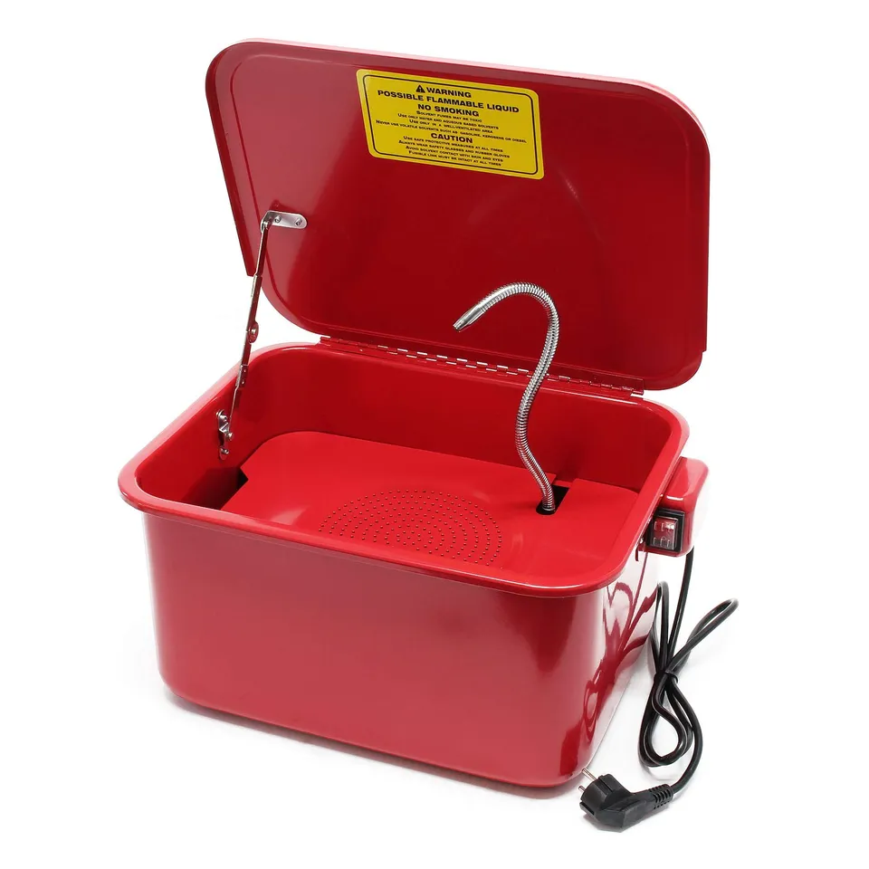 Wiltec Vasca Lavapezzi Officina 13 L Acciaio 15 l/min