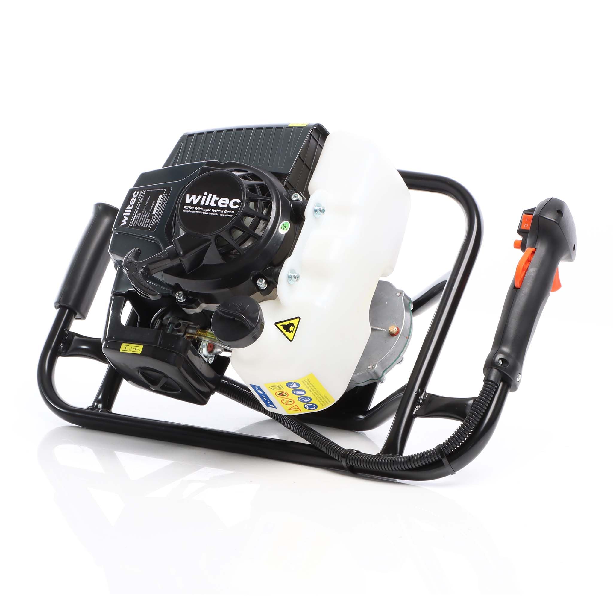 Wiltec Mototrivella Benzina 3CV 63,3cc Punta Ø200mm