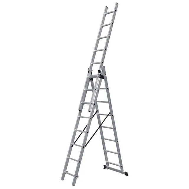 Bormann Scala Tripla 3x9 5,37m Alluminio