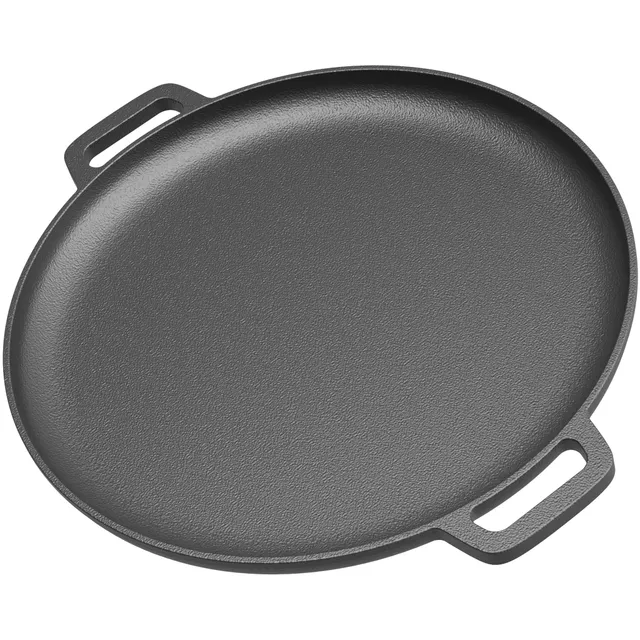 Wiltec Tegame 34,5 cm Padella Ghisa Antiaderente Forno