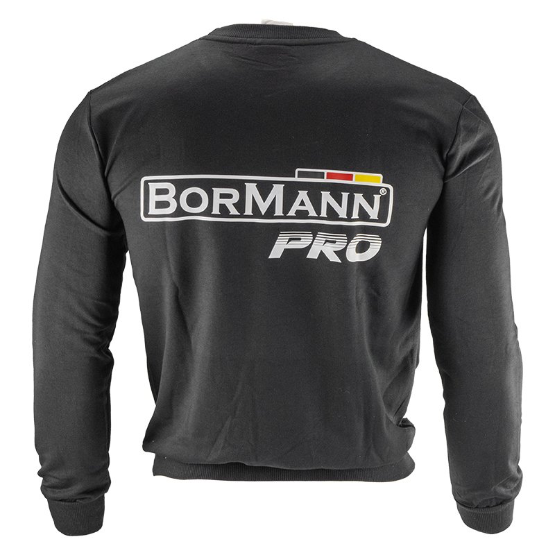 Bormann Camicia Lavoro Manica Lunga Nera M 300 g/m²