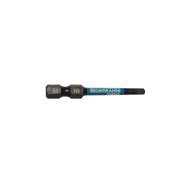 Bormann X-Pro inserto esagonale H3x50mm 2pz S2