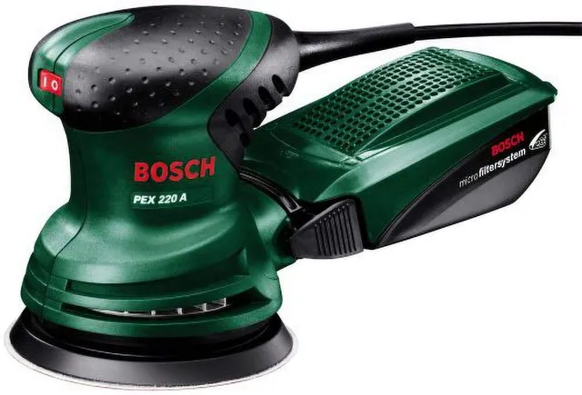 Bosch Home and Garden PEX 220 A Levigatrice Orbitale 125mm