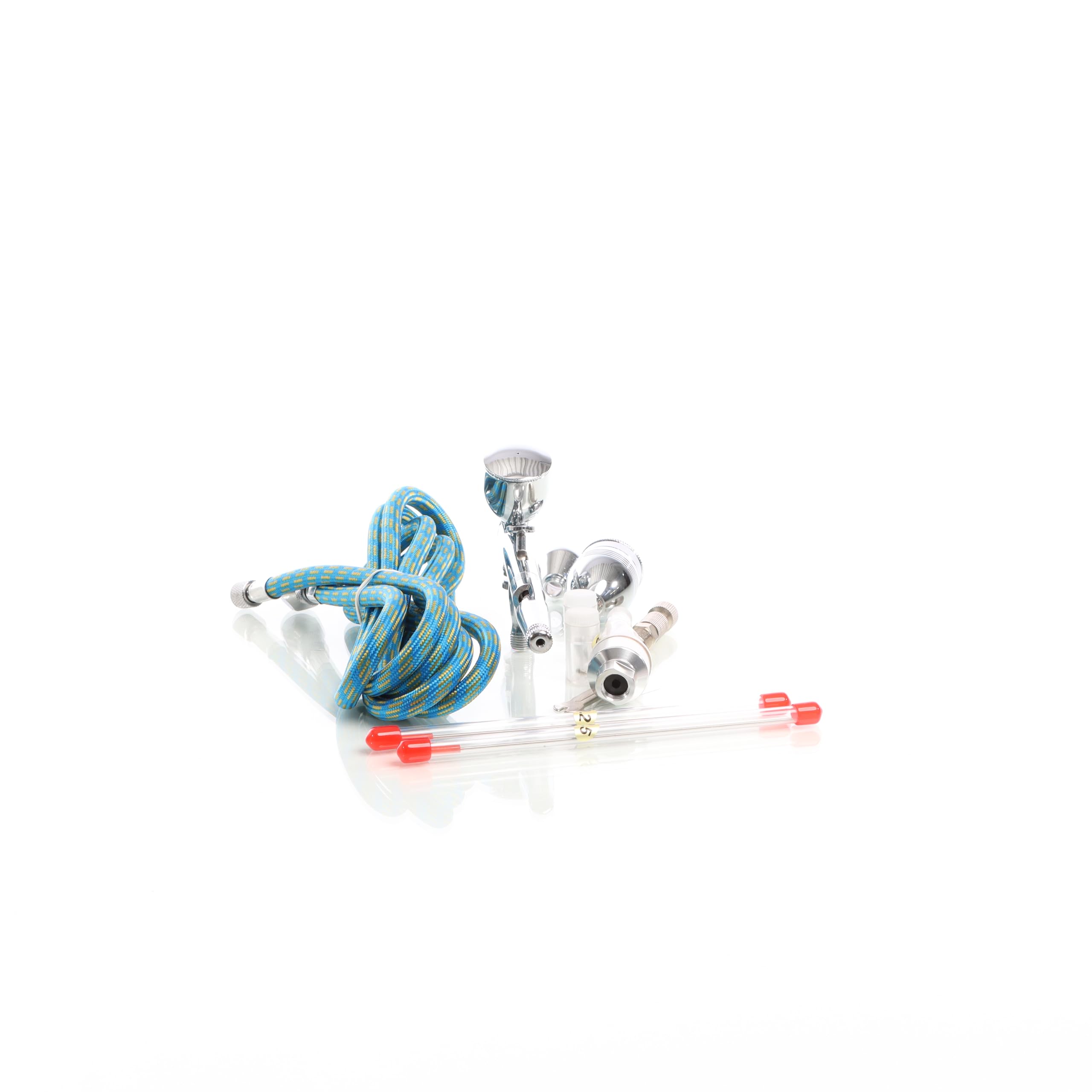Wiltec 186K aerografo doppia azione set ugelli 0,2-0,5 mm