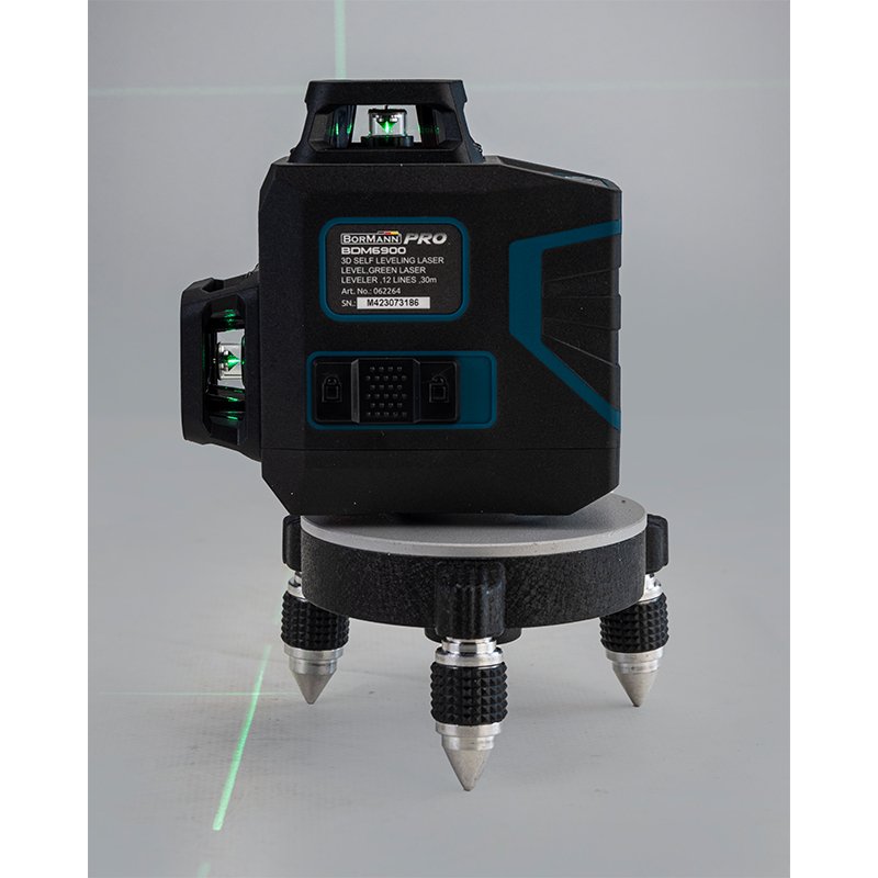 Bormann Pro BDM6900 Livello Laser Verde 12 Linee 30 m