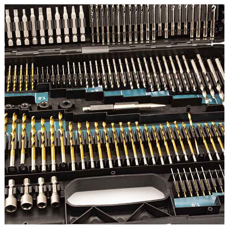 Bormann Pro set punte trapano HSS titanio completo