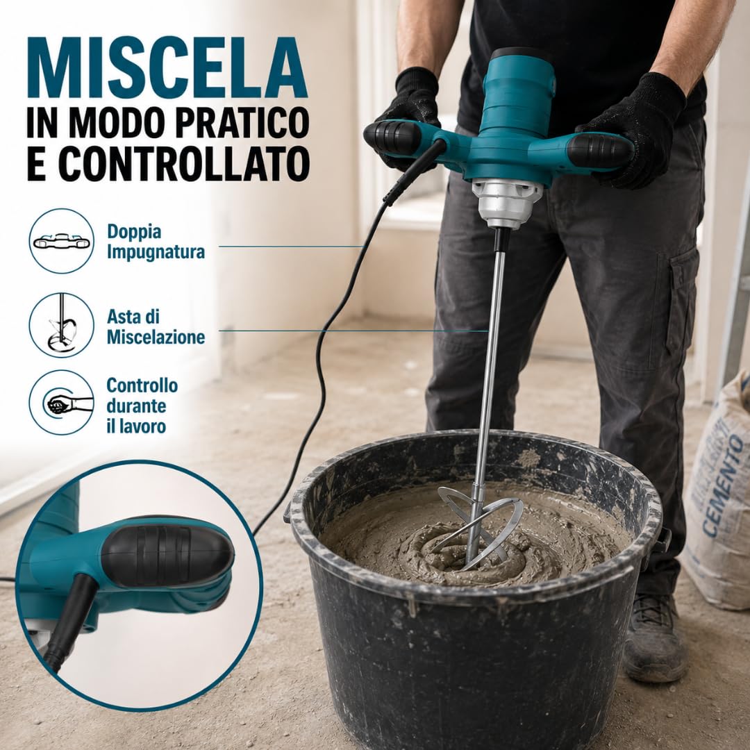 De Rosa Shop Kit 3 in 1 miscelatore 1600W laser 4D