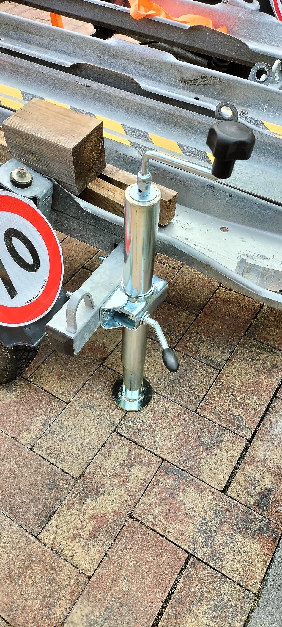 Wiltec XPOtool Supporto Rimorchio 510-760 mm 2 Pezzi