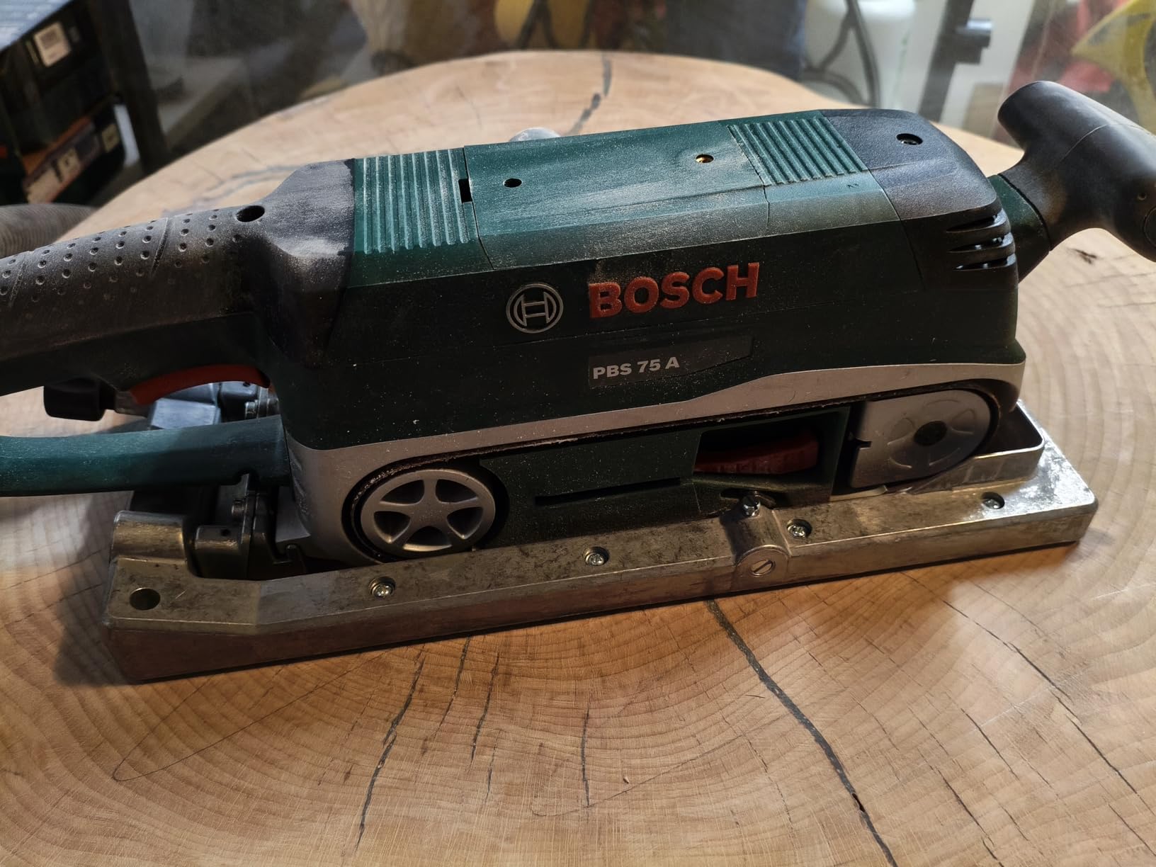 Bosch PBS 75 Levigatrice a nastro 710 W alluminio