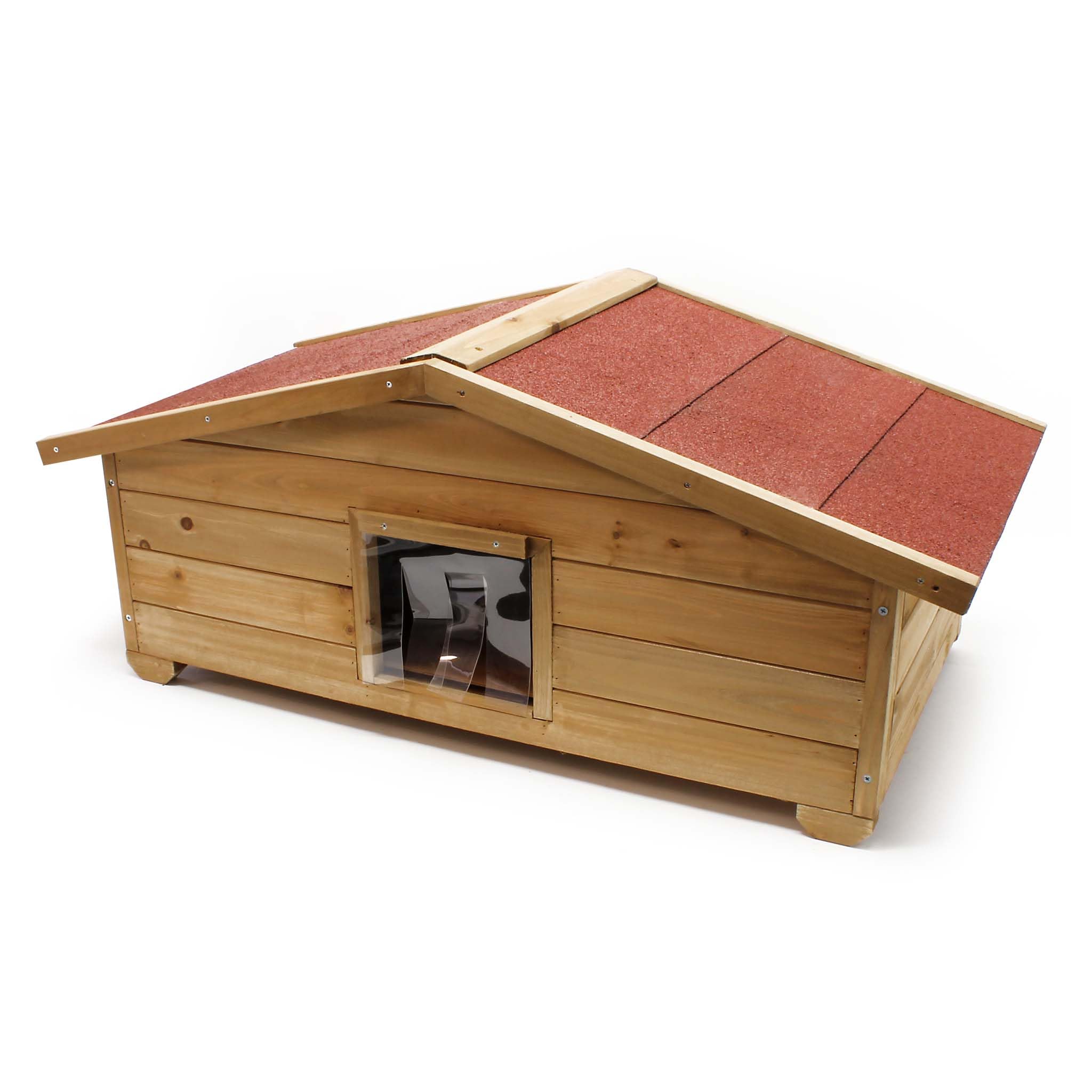 Wiltec Casetta 99x52x42 cm Cuccia Gatto Esterno Isolata