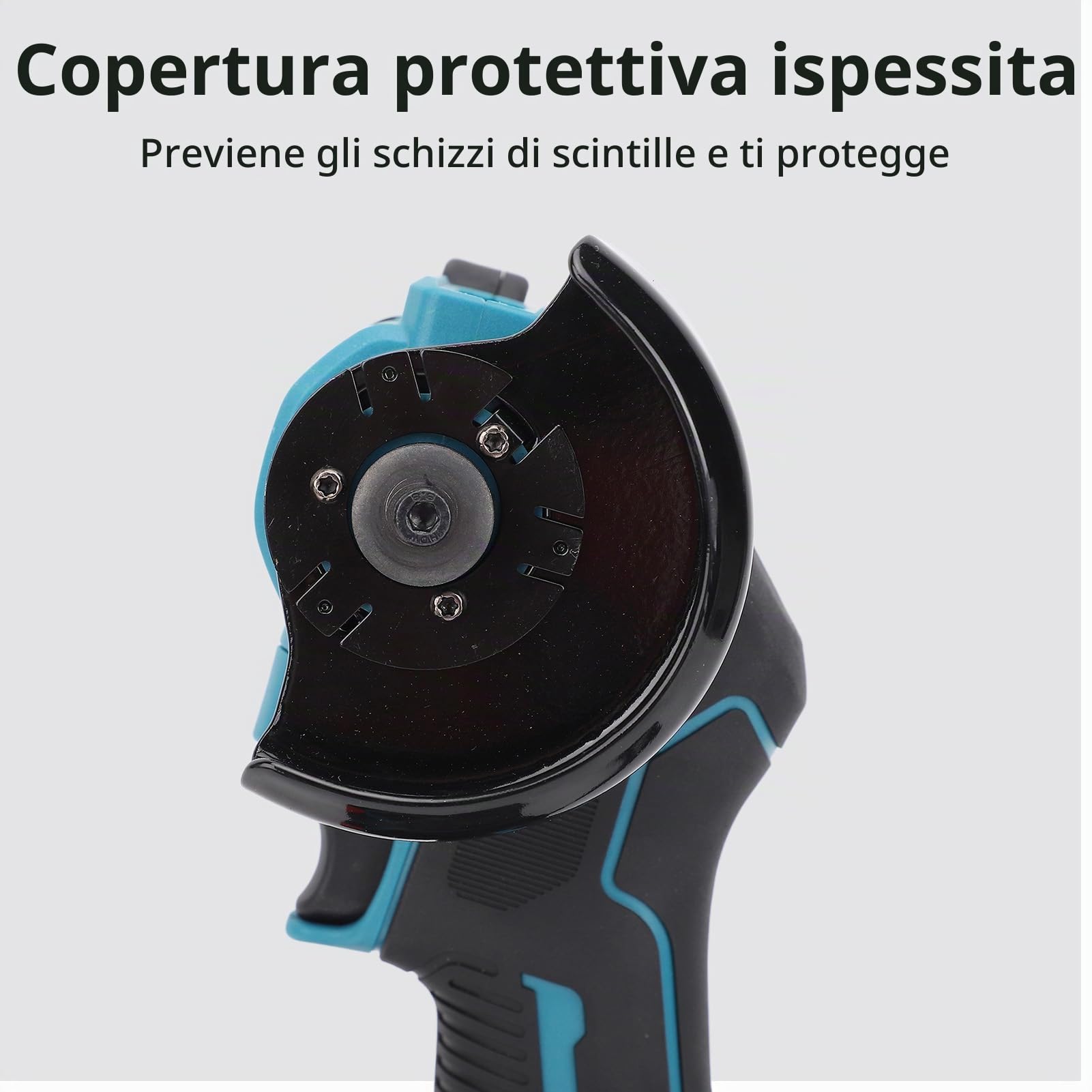 Weytoll Mini Smerigliatrice Angolare 21V 76mm 2 Batterie