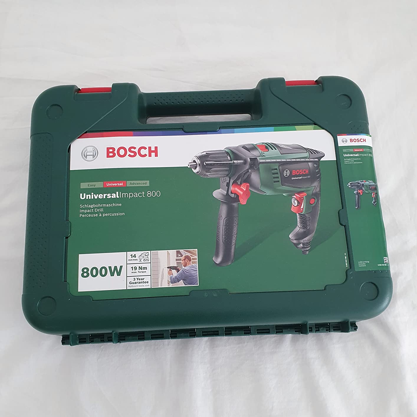 Bosch UniversalImpact 800 trapano a percussione 800W con valigetta