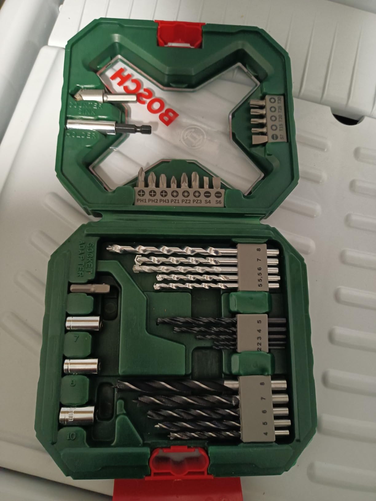 Bosch X-Line 34 pezzi set punte e bit titanio