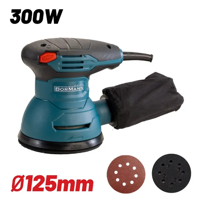 Bormann levigatrice orbitale 300W legno metallo plastica