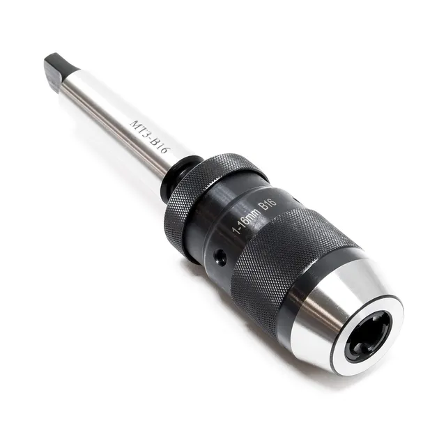 Wiltec mandrino autoserrante MT3-B16 16 mm 1-16 mm cono morse