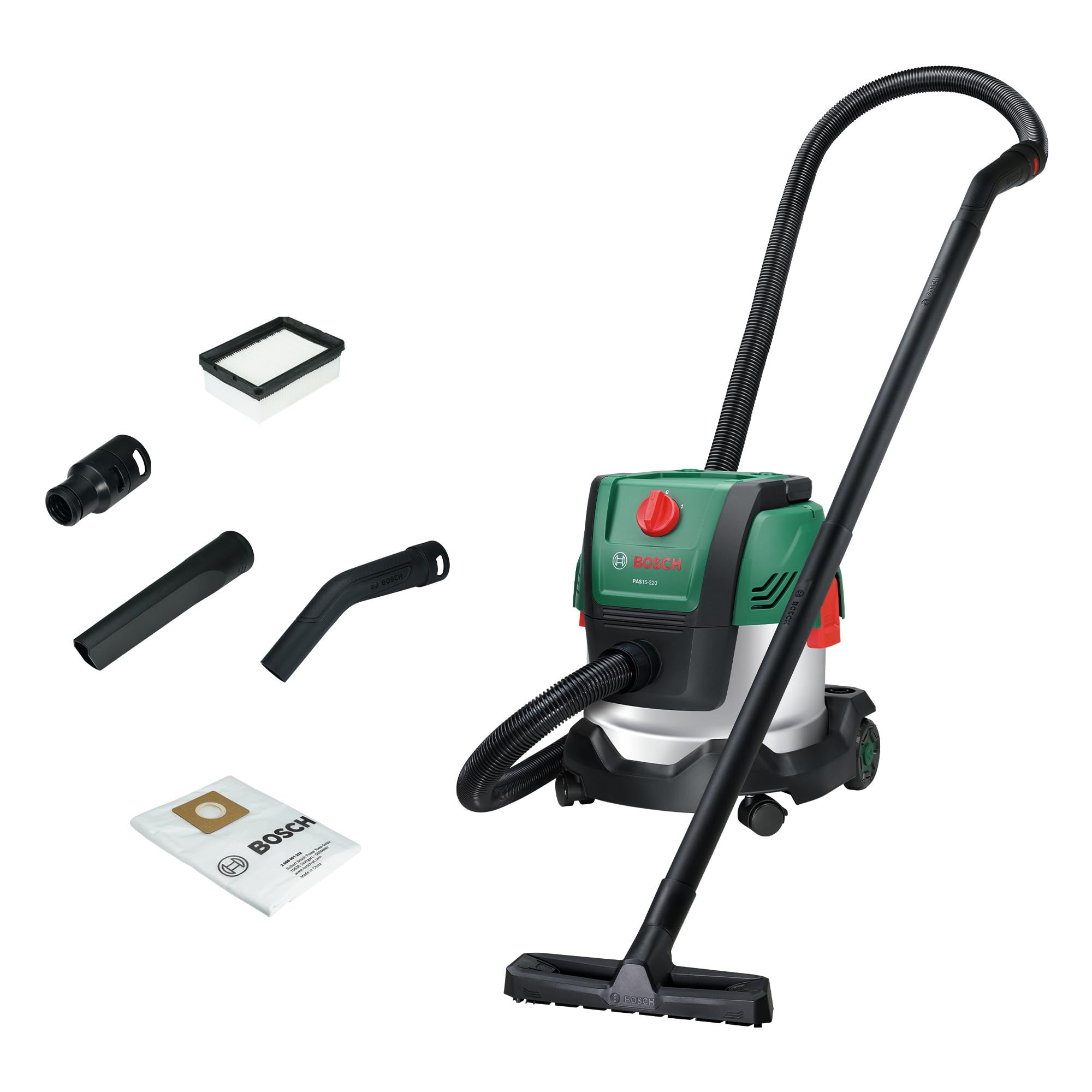 Bosch PAS20-220P aspiratore solidi-liquidi 20L 1200W 220mbar