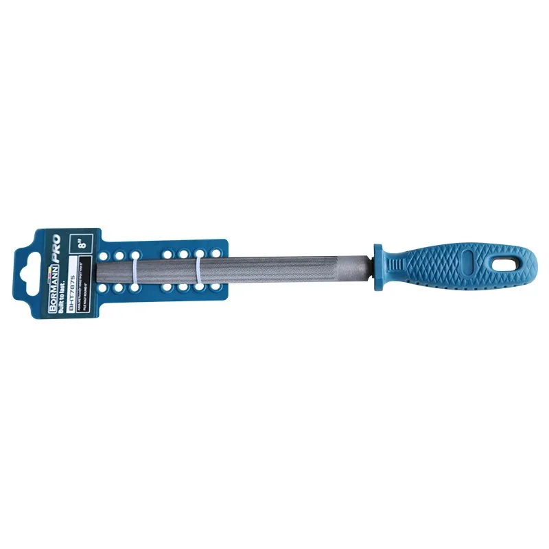 Bormann Lima Mezzotonda 8" per Metallo e Legno
