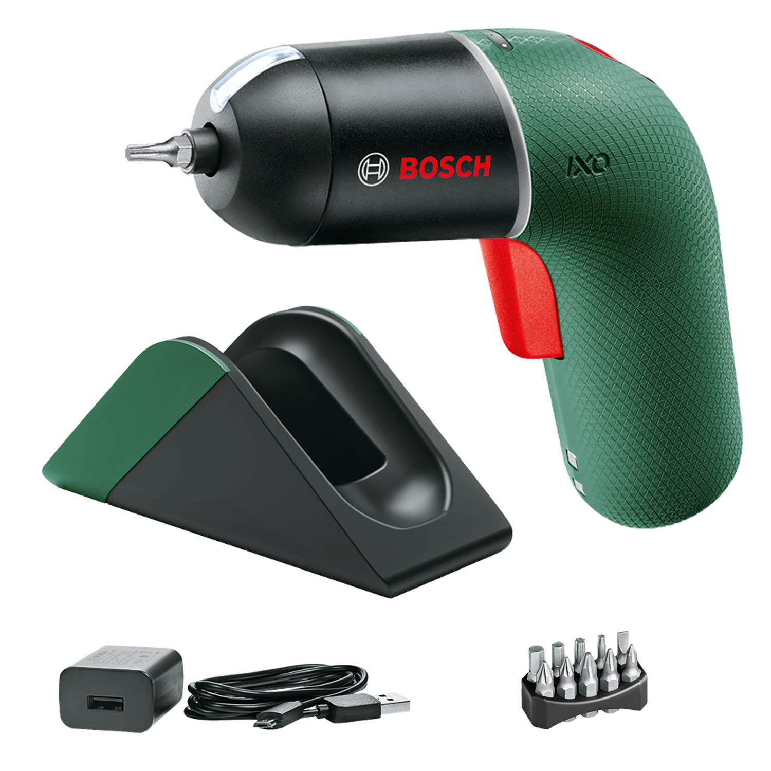 Bosch IXO 6 avvitatore elettrico set stazione ricarica