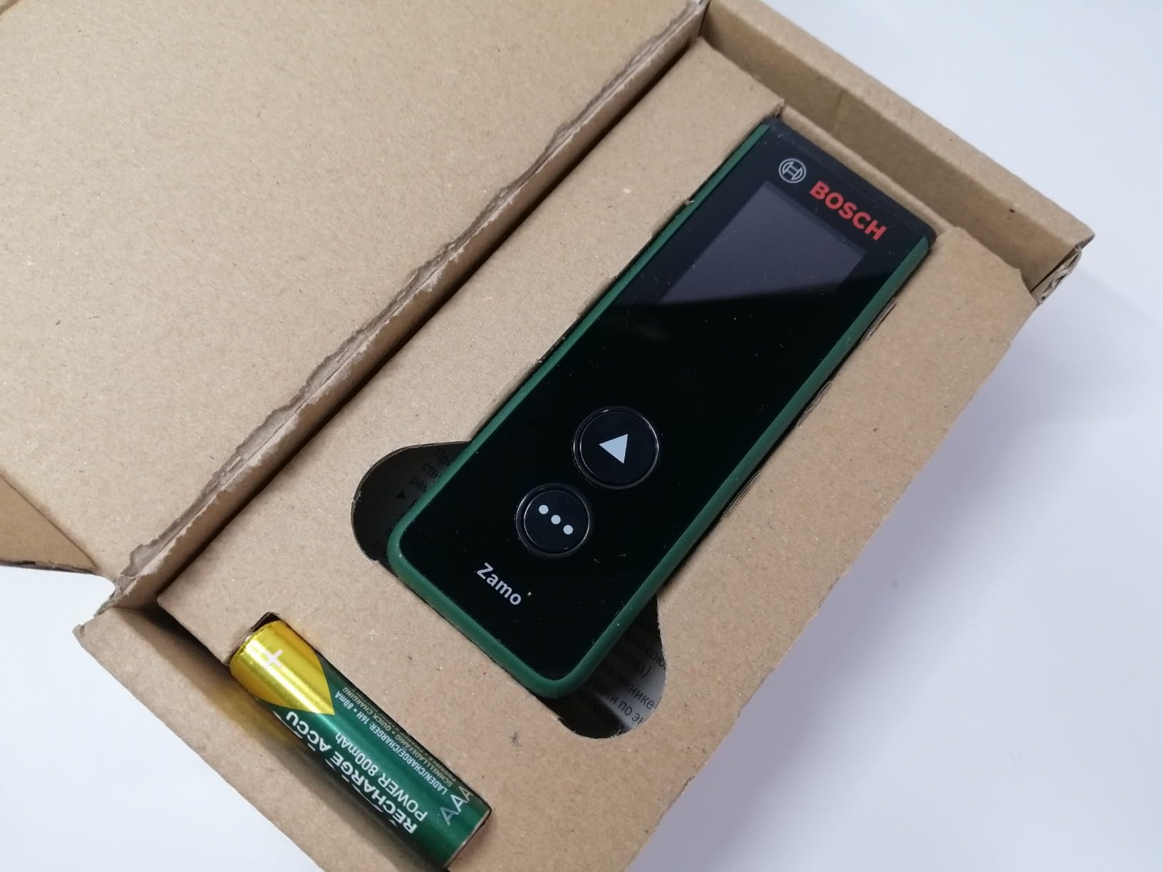 Bosch Zamo Misuratore Laser 25 m Area con Memoria