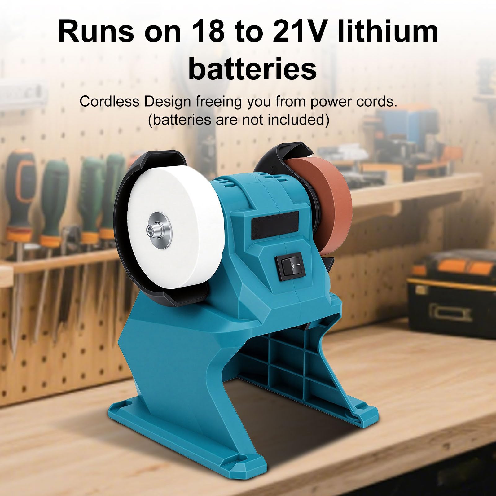 Weytoll Mini Smerigliatrice da Banco 150W 70mm senza Batteria