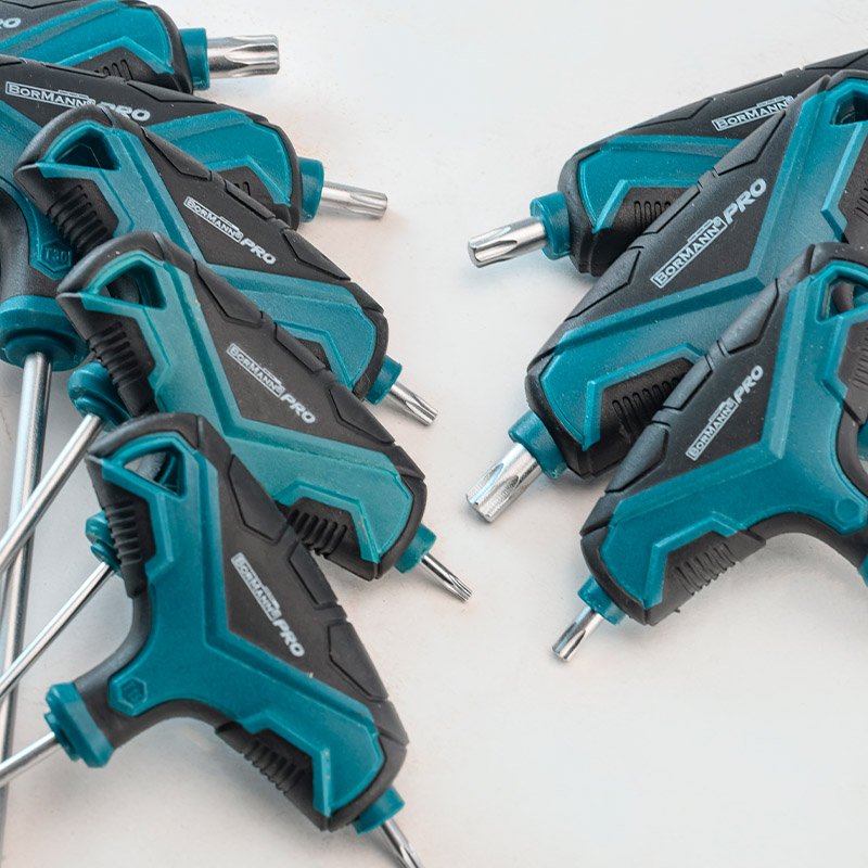 Bormann Pro set chiavi Torx a T 8 pezzi S2