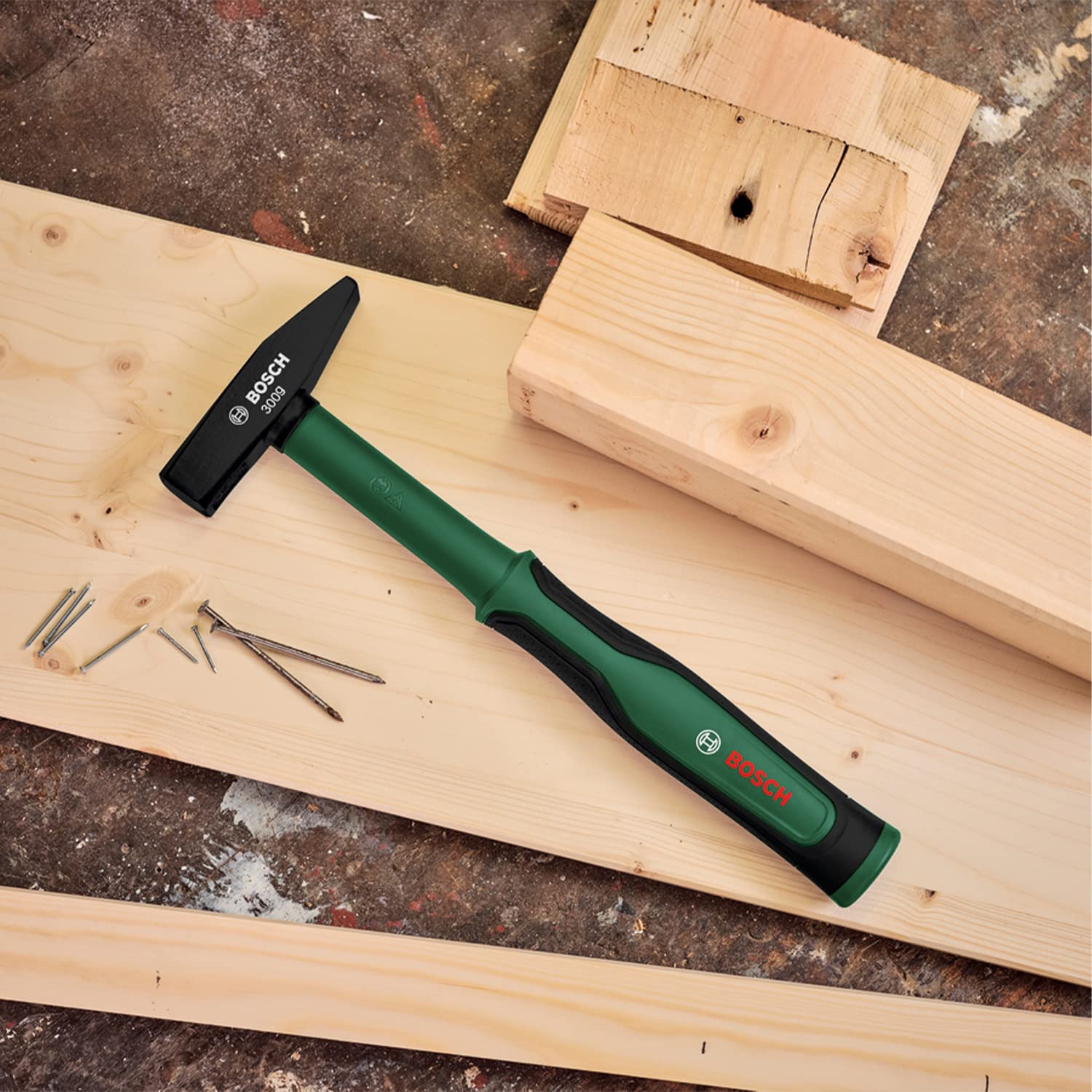 Bosch Martello da Falegname 300 g fibra di vetro Softgrip