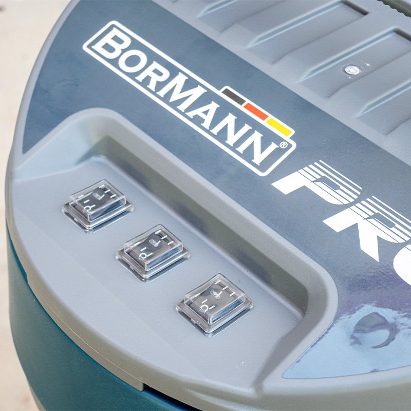 Bormann Pro aspiratore solidi liquidi inox 80L 3000W