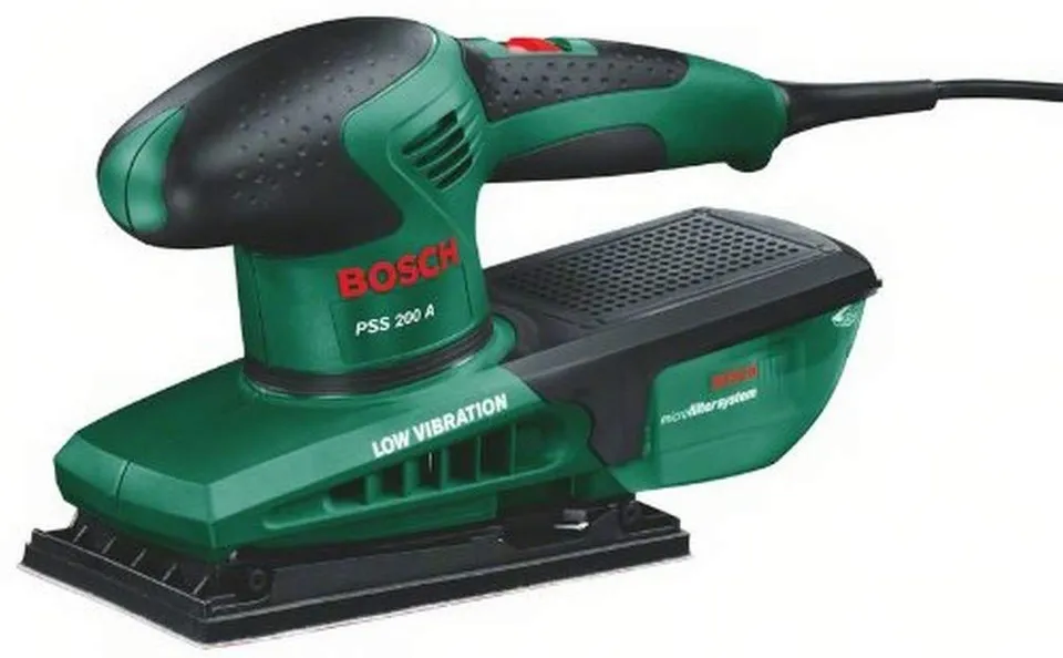 Bosch PSS 200 A Levigatrice Orbitale con Valigetta