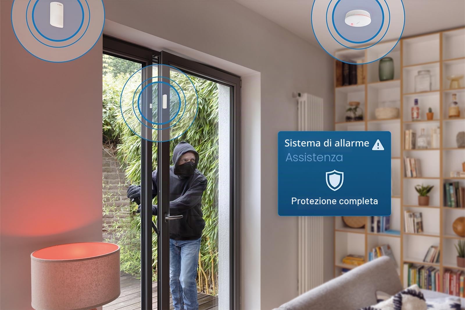 Bosch Smart Home Kit Sicurezza II Controller + Sensori