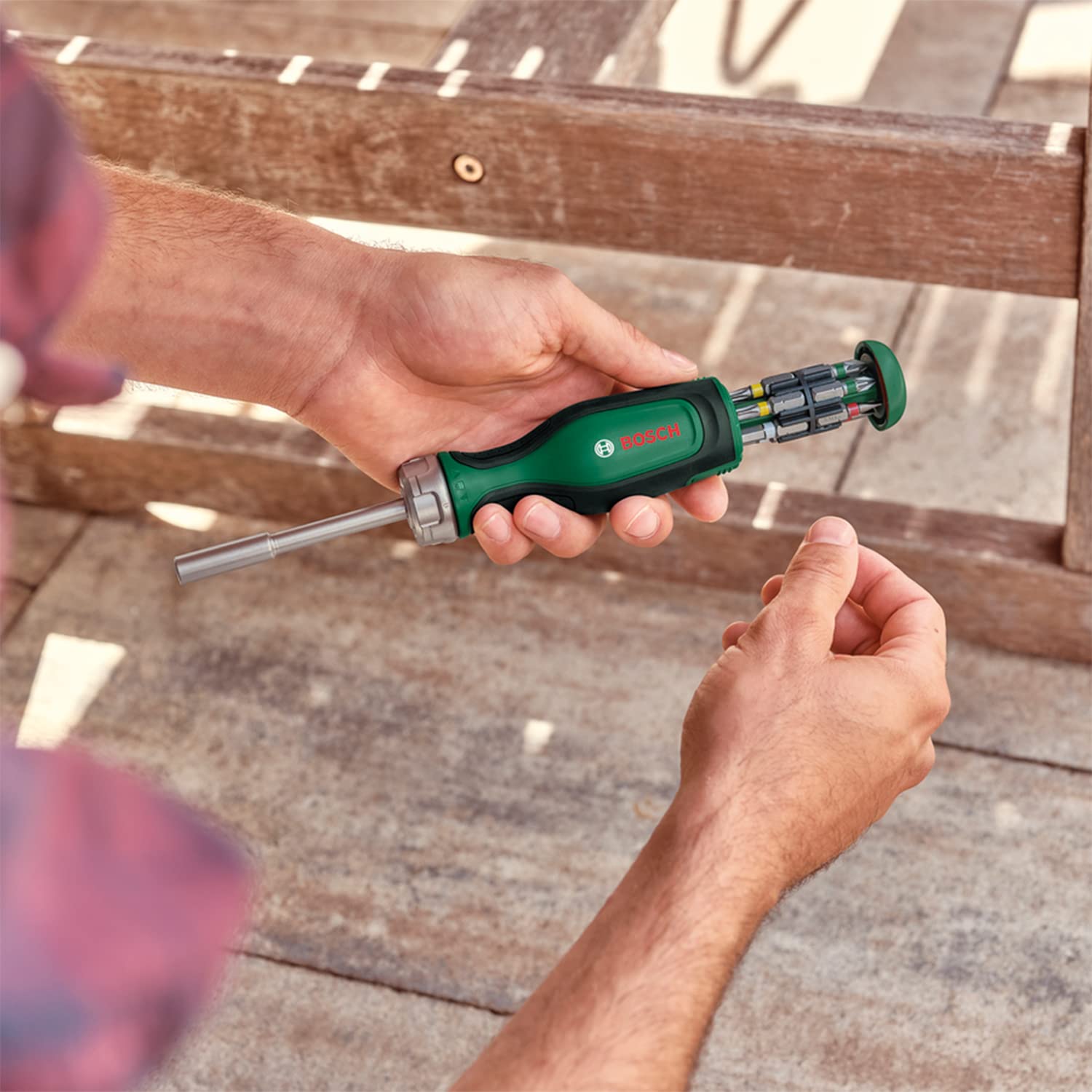 Bosch cacciavite a cricchetto 12 bit acciaio S2