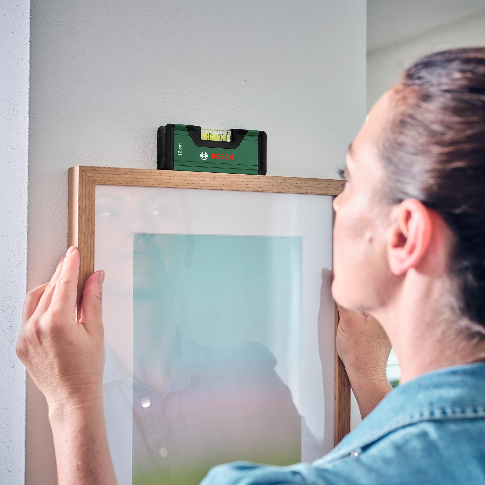 Bosch Livella a Bolla 12 cm Alluminio tascabile V-groove