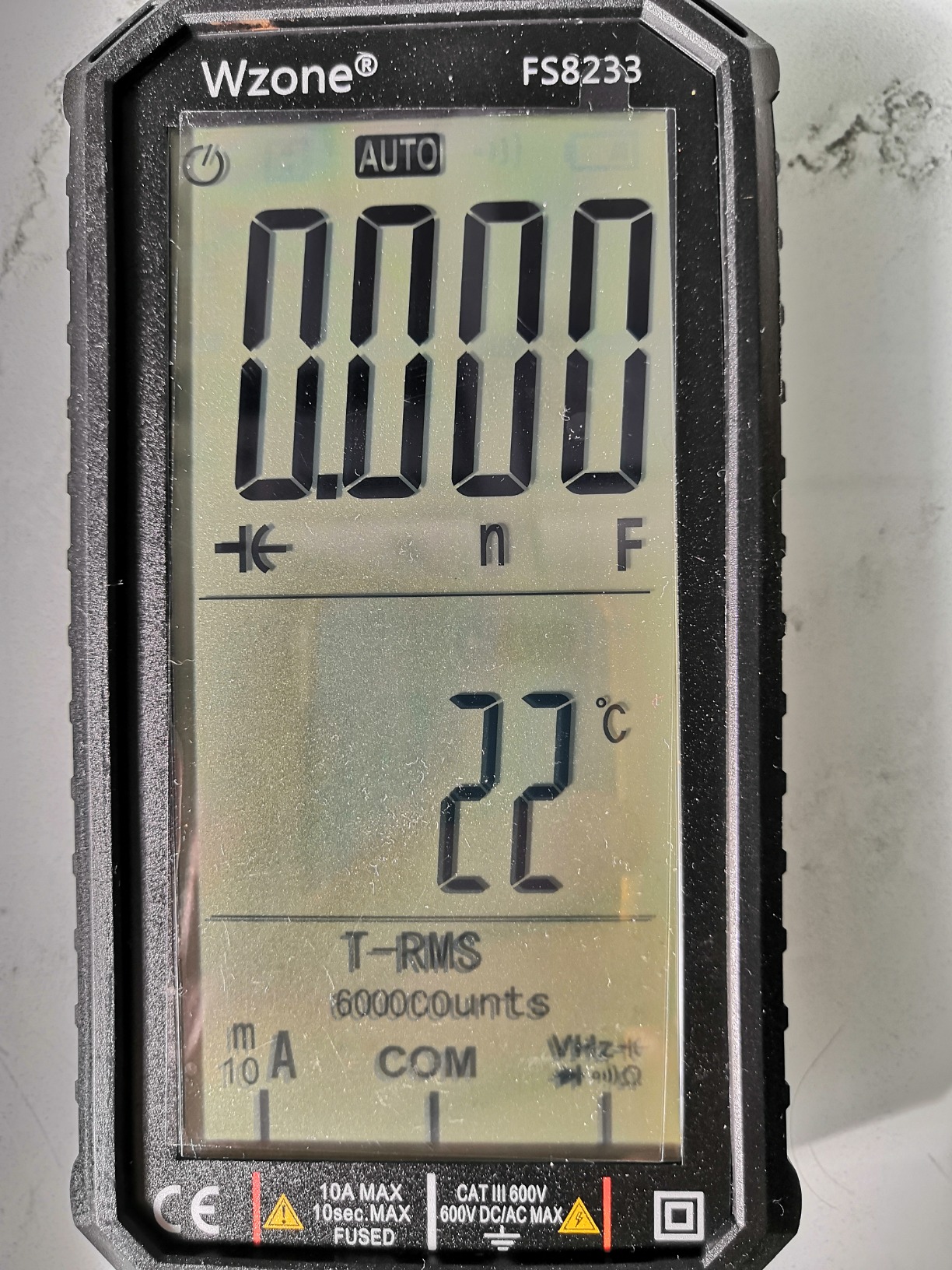 Wzone Multimetro digitale tester elettrico con NCV