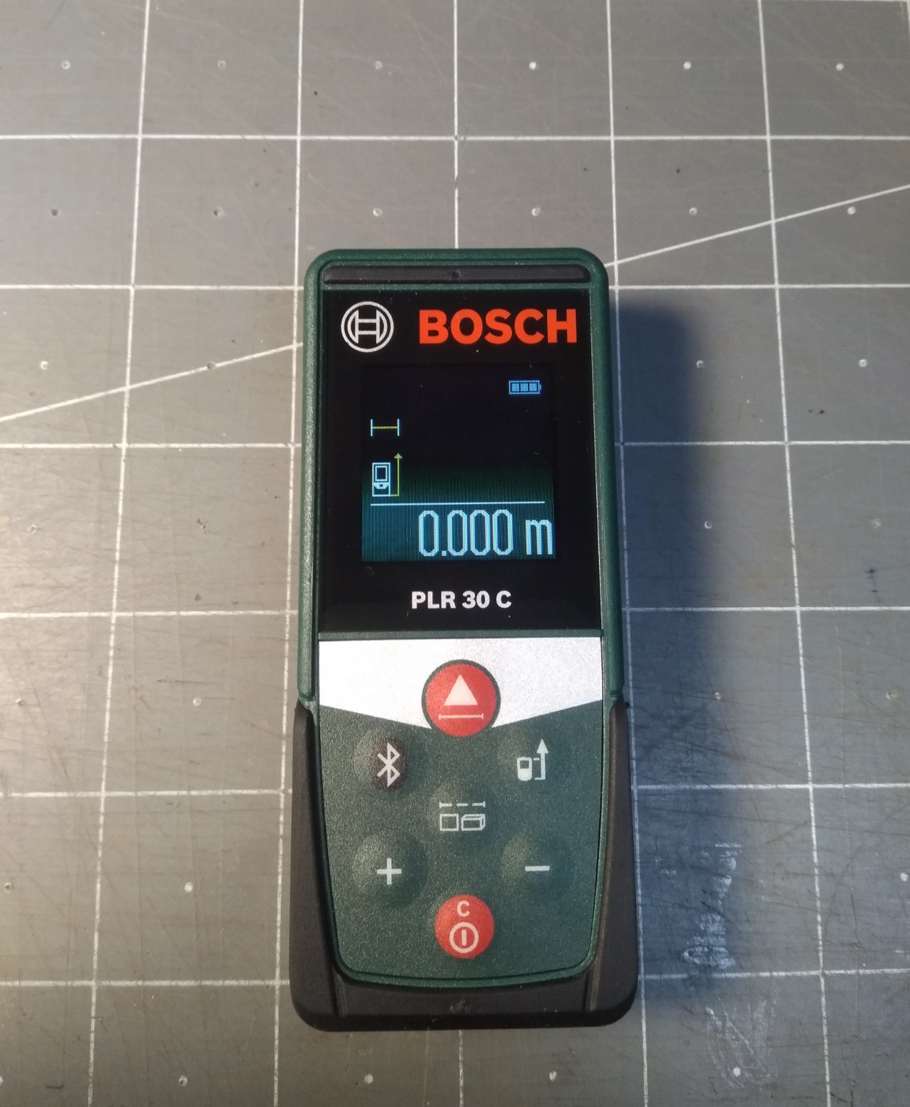 Bosch PLR 30 C distanziometro laser 30 m Bluetooth